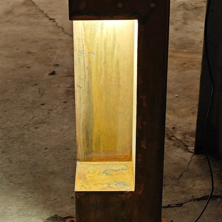 outdoor waterproof led garden bollard light